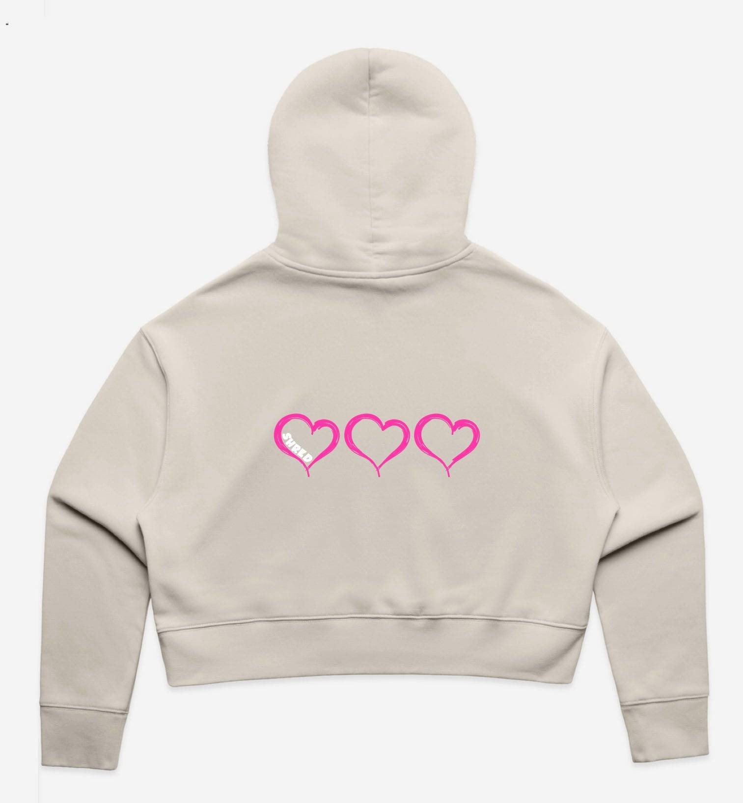 Crop Hoodie - Shred Clothing