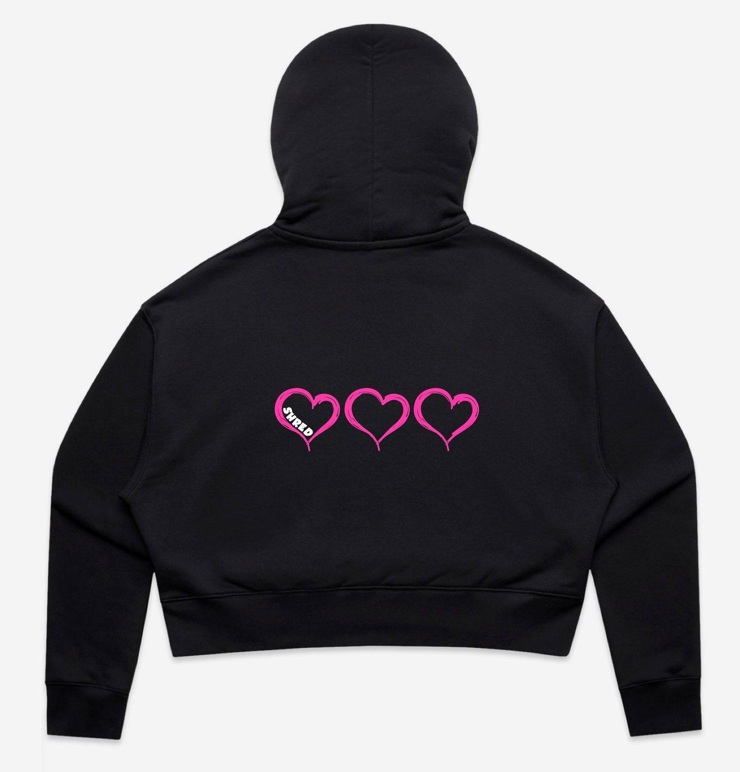 Crop Hoodie - Shred Clothing