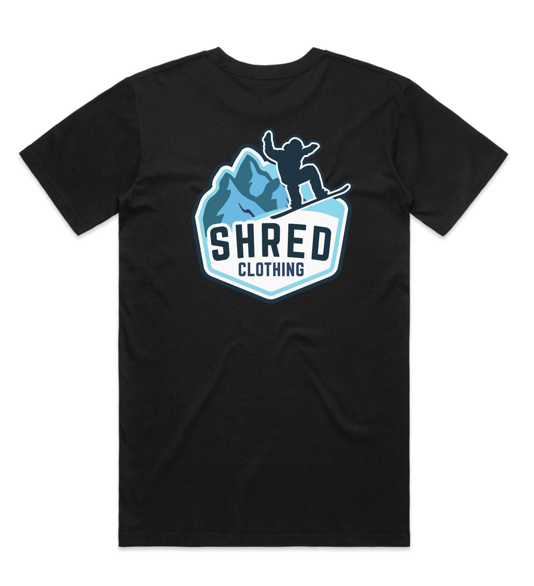 Snow board Tee Shred Clothing