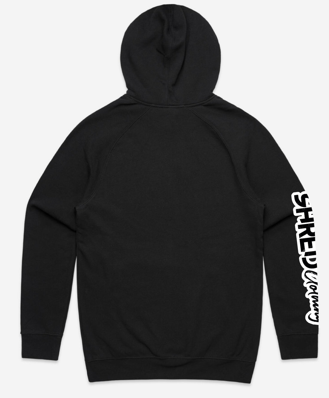 sleeve hoodie back
