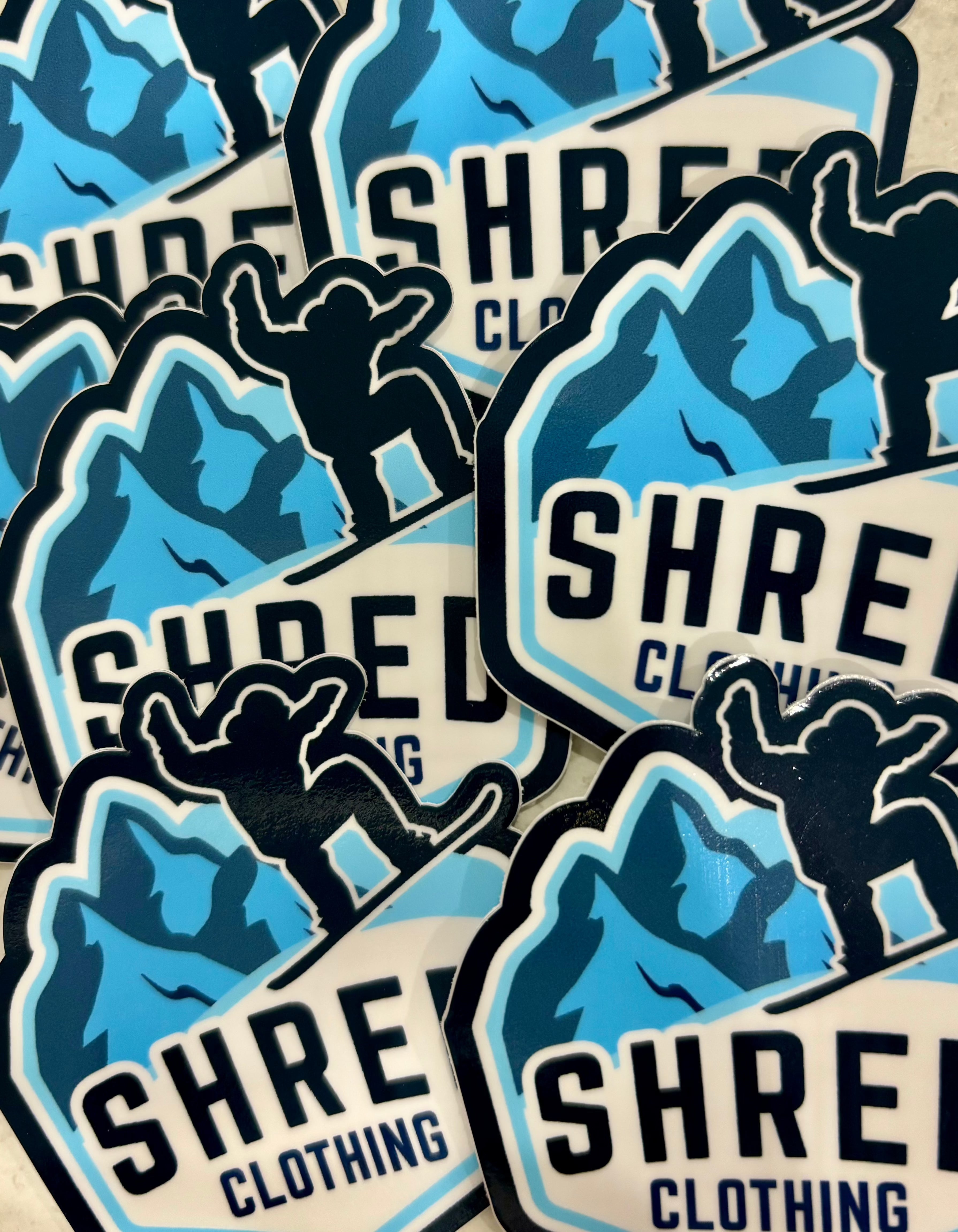 Snow stickers