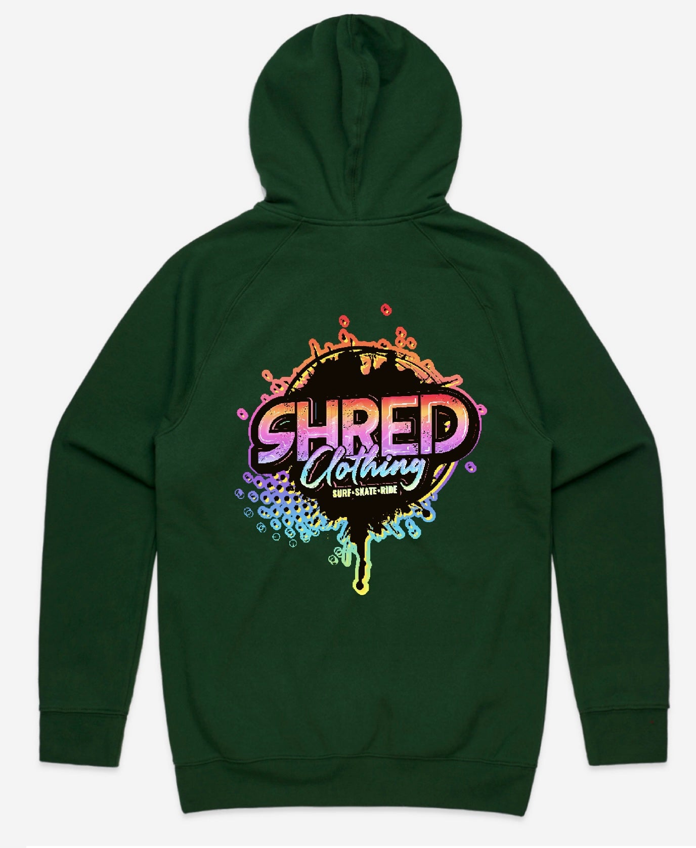 logo hoodie back
