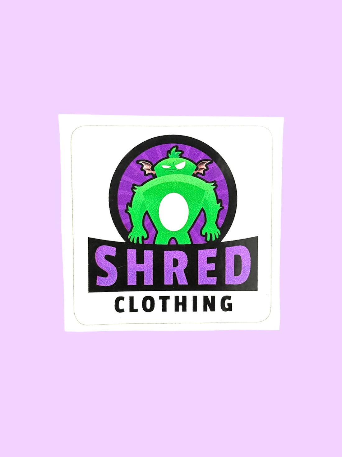 Monster sticker