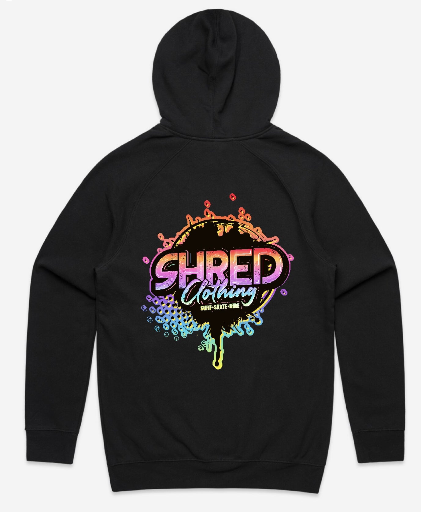 logo hoodie back