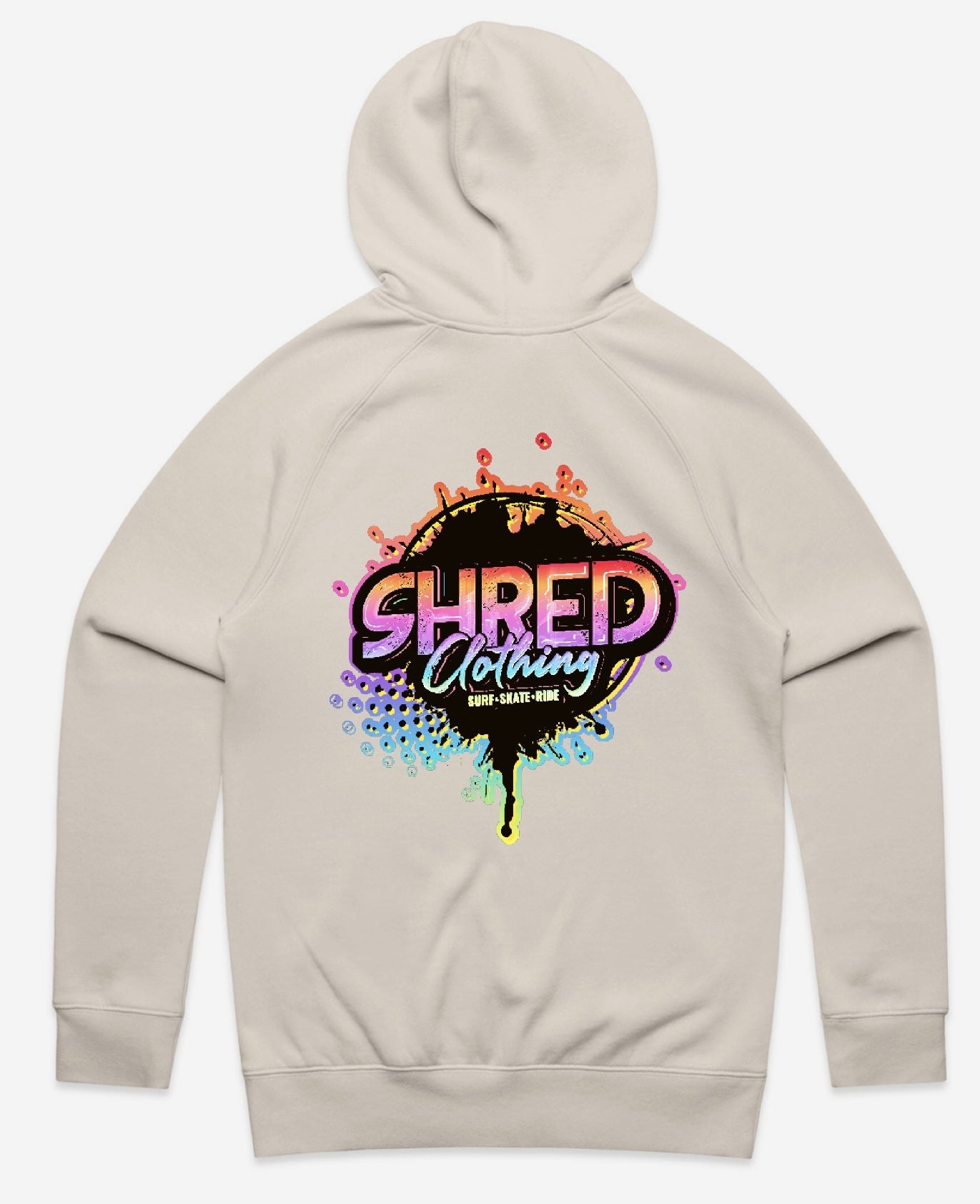 logo hoodie back